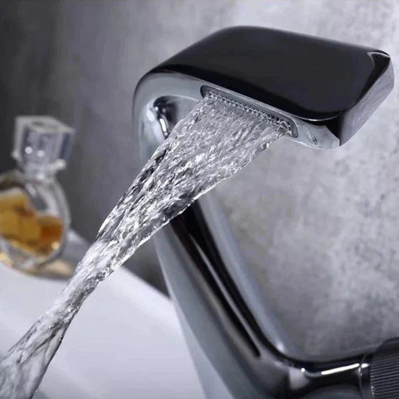 Modern Curved Bathroom Faucet