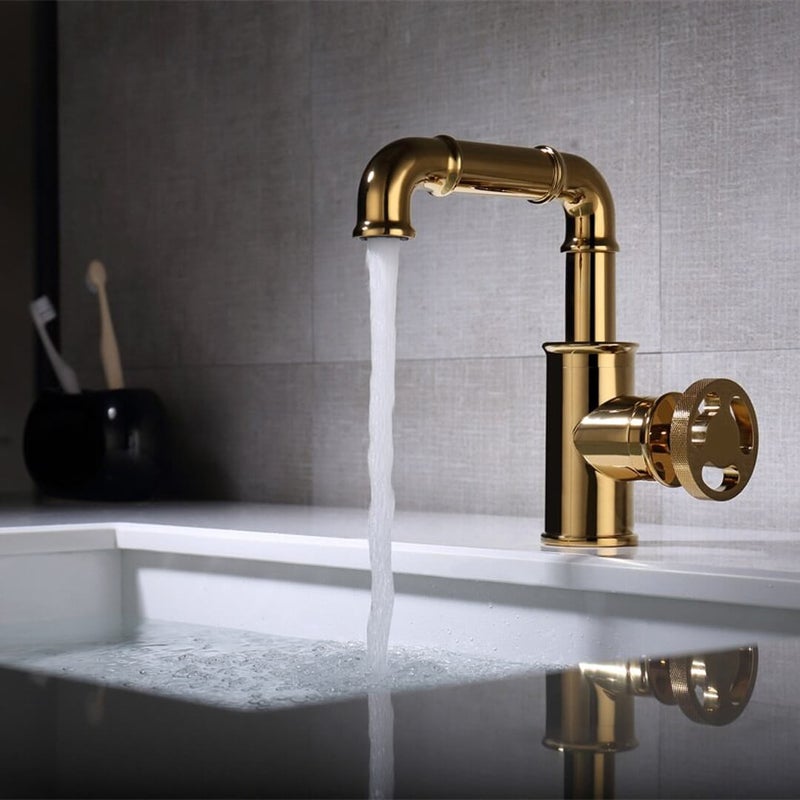 Retro Brass Bathroom Faucet