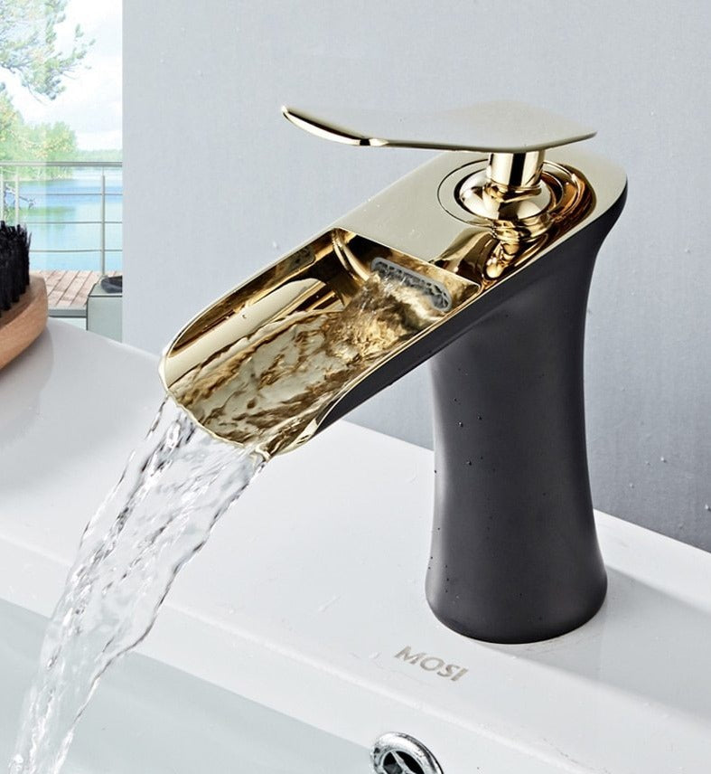 Modern Waterfall Bathroom Faucet