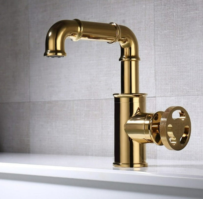 Retro Brass Bathroom Faucet